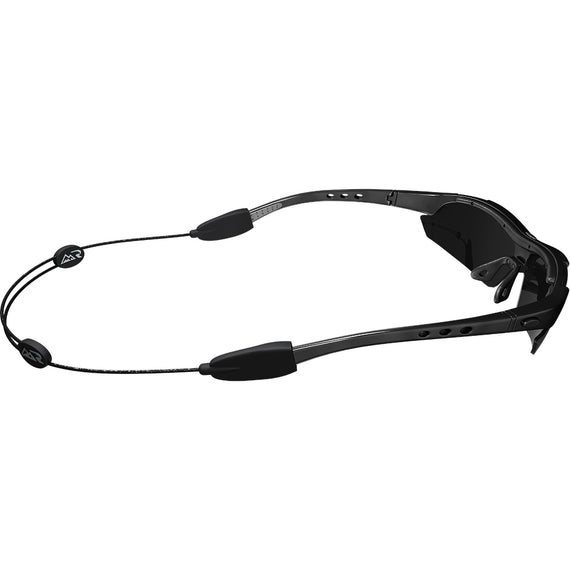 Rush AERS (Adjustable Eyewear Retention System) - Black Eyewear Retainer - Rush Eyewear Co.